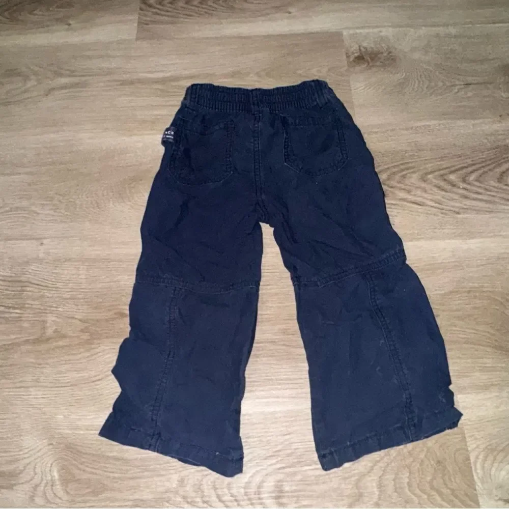 Kid's Janie and Jack Navy Blue Cargo Pants